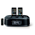 ILUV Hi-Fi Dual Alarm Clock Radio w/NOAA/S.A.M.E. Weather Hazard Alert